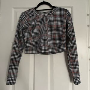 Xs Forever 21 Cute Plaid Long Sleeve